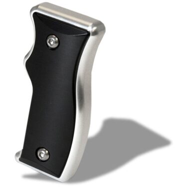 DRAJP181101BL Drake Automotive Shift Knob, aluminum pistol-grip drake automotive billet brushed and black