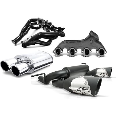 Exhaust, Headers, Manifolds, Mufflers & Components